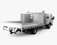 Mitsubishi Fuso Canter (815) Wide Crew Cab Service Truck 2019 3D 모델  back view