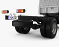 Mitsubishi Fuso Canter (FG) Wide Crew Cab Вантажівка шасі з детальним інтер'єром 2019 3D модель