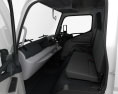 Mitsubishi Fuso Canter (FG) Wide Crew Cab Camião Chassis com interior 2019 Modelo 3d assentos