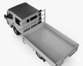 Mitsubishi Fuso Canter (FG) Wide Crew Cab Tray Truck 2019 3D 모델  top view