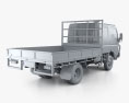 Mitsubishi Fuso Canter (FG) Wide Crew Cab Tray Truck 2019 Modello 3D