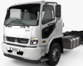 Mitsubishi Fuso Fighter (2427) Chassis Truck with HQ interior 2019 3d model