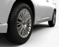Mitsubishi Outlander PHEV con interni 2020 Modello 3D