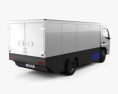 Mitsubishi Fuso Vision F-Cell Truck 2022 Modelo 3d vista traseira