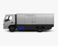 Mitsubishi Fuso Vision F-Cell Truck 2022 3D 모델  side view
