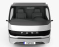 Mitsubishi Fuso Vision F-Cell Truck 2022 3D模型 正面图