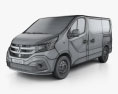 Mitsubishi Express 2023 3D-Modell wire render