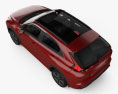 Mitsubishi Eclipse Cross 2023 3D 모델  top view