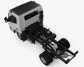 Mitsubishi Fuso Canter Wide 单人驾驶室 底盘驾驶室卡车 L1 2019 3D模型 顶视图