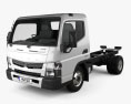 Mitsubishi Fuso Canter Wide Single Cab Вантажівка шасі L2 2019 3D модель