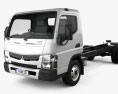 Mitsubishi Fuso Canter Wide 单人驾驶室 L3 底盘驾驶室卡车 2019 3D模型