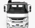 Mitsubishi Fuso TV Tractor Truck 2022 3d model front view