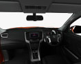 Mitsubishi Triton Double Cab with HQ interior and engine 2019 3d model dashboard