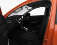 Mitsubishi Triton Double Cab with HQ interior and engine 2019 3d model seats
