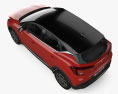 Mitsubishi ASX HEV 2024 3D模型 顶视图