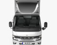 Mitsubishi Fuso Canter e City Single Cab Box Truck 2023 3d model front view