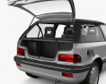Mitsubishi Colt 3-door with HQ interior 1991 3d model