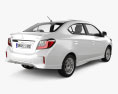Mitsubishi Mirage G4 Special Edition 2021 3d model back view