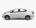 Mitsubishi Mirage G4 Special Edition 2021 3d model side view