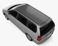 Mitsubishi Space Wagon 2003 3D модель top view