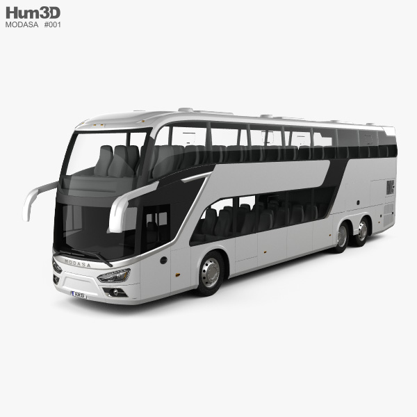 Modasa Zeus 4 bus 2019 3D model