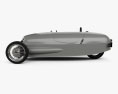 Morgan EV3 2020 3D 모델  side view