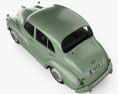 Morris Minor 1000 Saloon 1962 3D模型 顶视图
