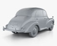 Morris Minor 1000 Saloon 1962 3D模型