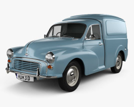 Morris Minor Van 1955 3D model