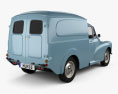 Morris Minor Van 1955 3D модель back view