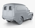 Morris Minor Van 1955 3D模型