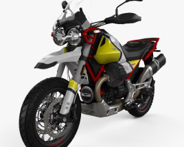 Moto Guzzi V85 Tutto Terreno 2019 3D-Modell