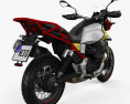 Moto Guzzi V85 Tutto Terreno 2019 3D-Modell Rückansicht