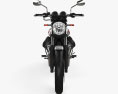Moto-Guzzi V7 special 2024 3D-Modell Vorderansicht