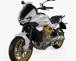 Moto-Guzzi V100 Mandello 2023 3Dモデル