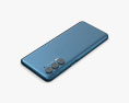 Motorola Edge 2021 Nebula Blue Modello 3D
