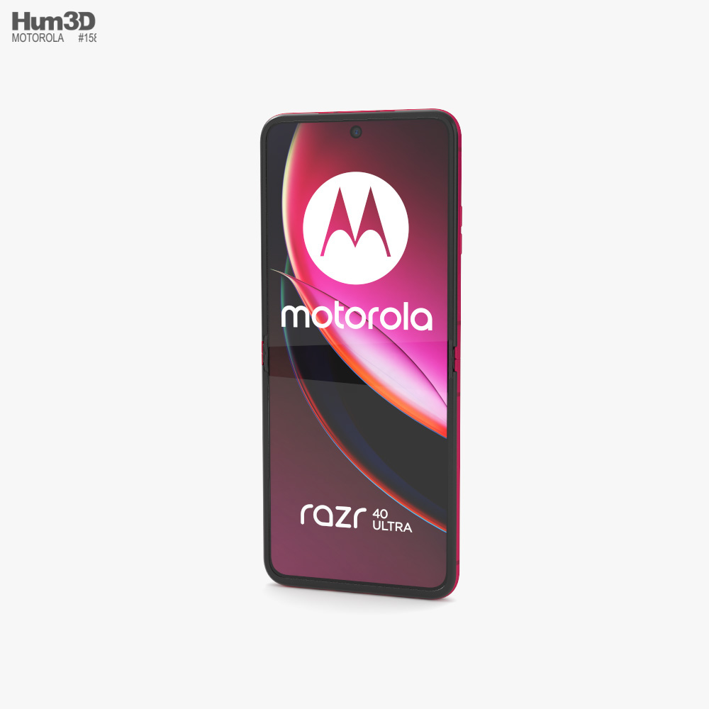 Motorola Razr 40 Ultra 2023 3D模型