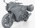 Motus MST Tourer 2014 3d model clay render