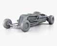 Blastolene Special Jay Leno Tank Car 2001 3D-Modell clay render