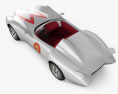 Speed Racer Mach 5 1997 3D模型 顶视图