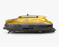 Fifth Element Taxi 1997 3D-Modell Seitenansicht