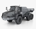 Moxy MT36 Dump Truck 2013 3d model wire render