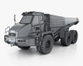 Moxy MT51 Dump Truck 2019 3d model wire render