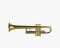 Trompete 3D-Modell