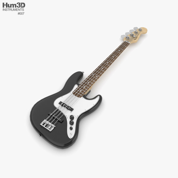 Fender Jazz Bass Guitar 3D model