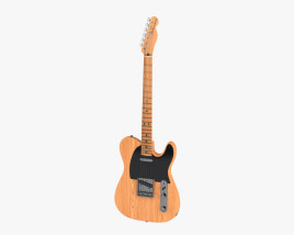 Fender Telecaster 3D-Modell