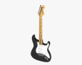 Fender Stratocaster 3D модель