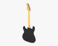 Fender Stratocaster Modelo 3D