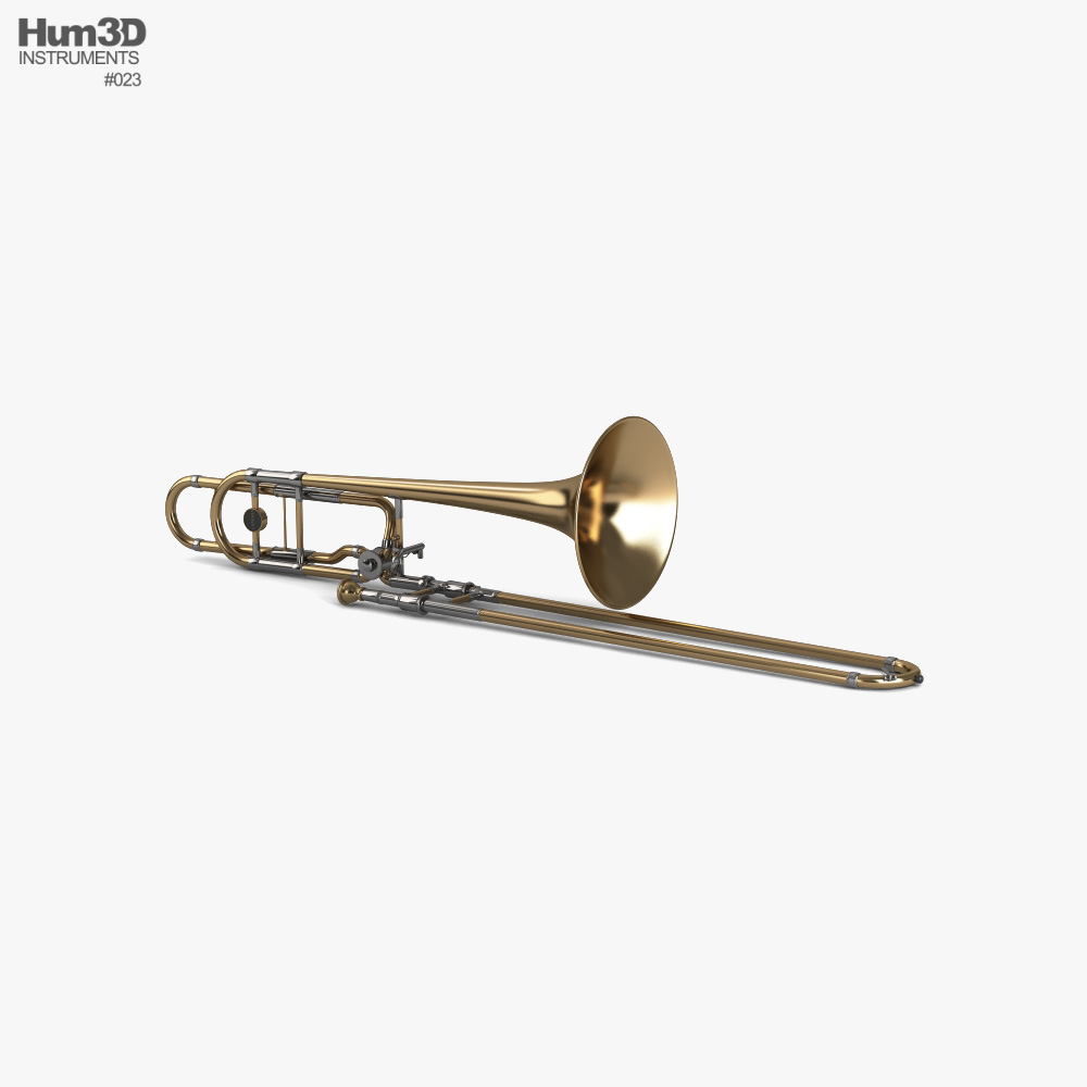 Trombone 3d model