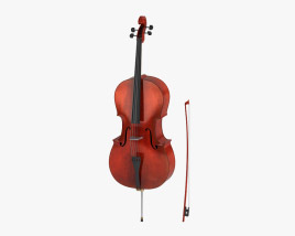 Cello 3D model